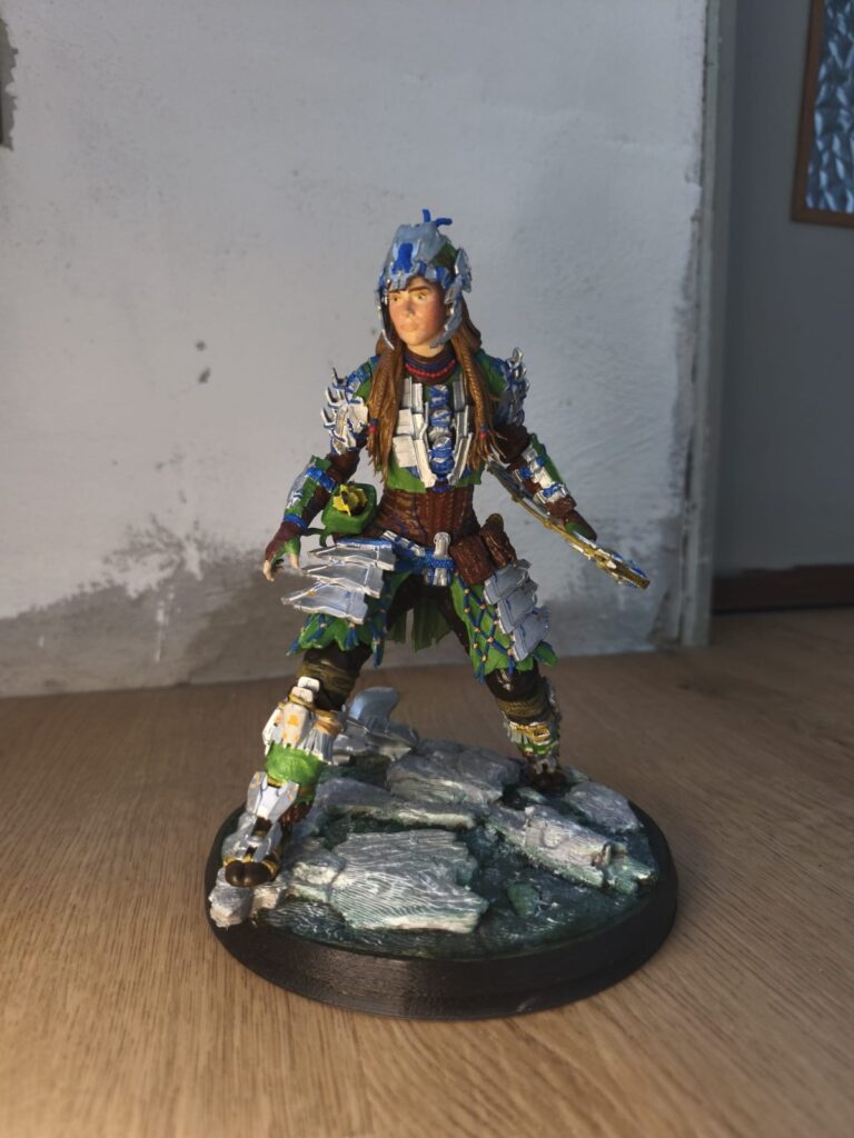 Action Figure Guerriera Horizon 3D