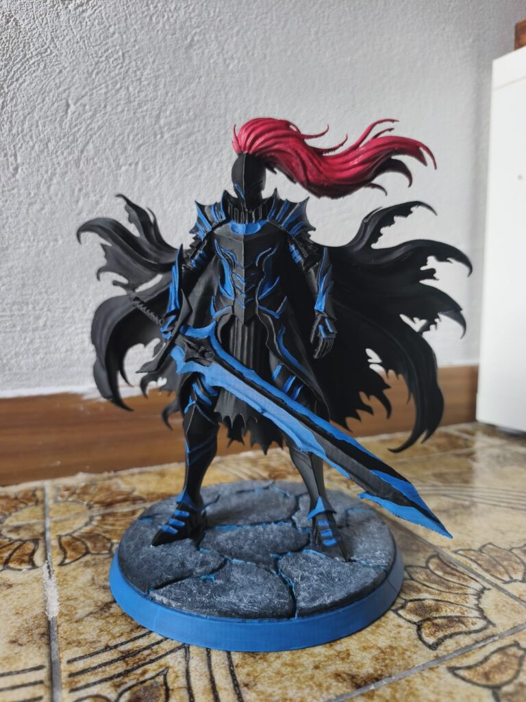Statua Cavaliere Nero Igris Solo Leveling